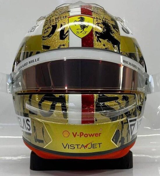 Casco speciale Qatar 2025 per il 300° GP della Carriera di Scarpiello